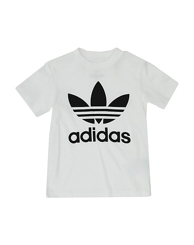 ADIDAS ORIGINALS T-Shirt TREFOIL TEE     Weiß 100% Baumwolle