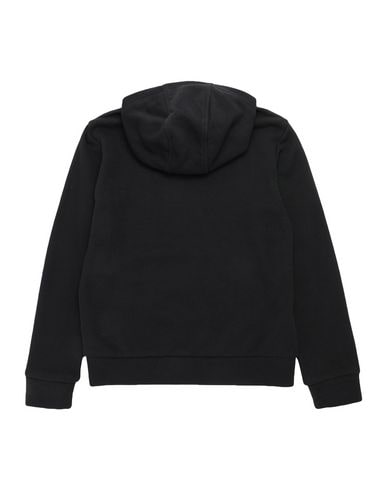Adidas Originals Adidas Big Boys Logo-print French Terry Hoodie In Black
