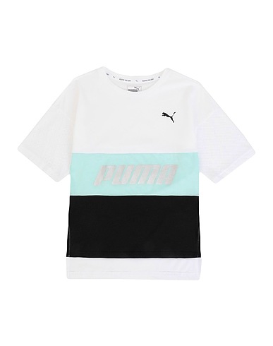 PUMA T-shirt Modern Sports Boyfriend Bianco 60% Cotone, 40% Modal