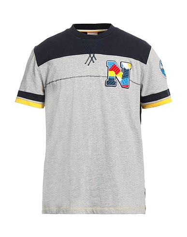 NAPAPIJRI T-shirt SELIX  Grigio 100% Cotone
