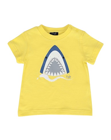 IL GUFO T-shirt Giallo 100% Cotone
