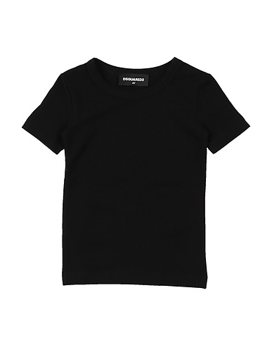 DSQUARED2 T-shirt Black 95% Cotton, 5% Elastane
