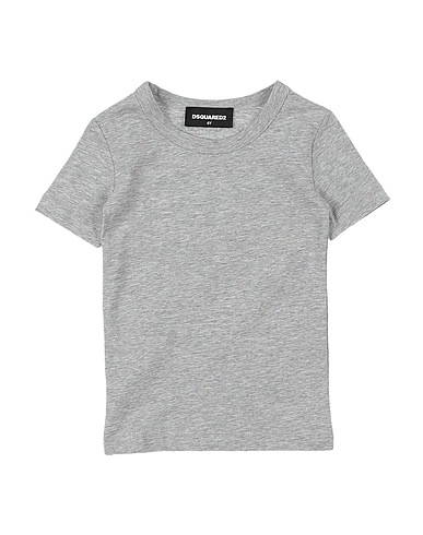DSQUARED2 T-shirt Grigio chiaro 95% Cotone, 5% Elastan