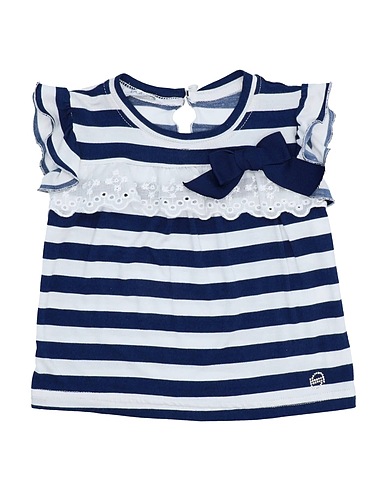BYBLOS T-shirt Midnight blue 60% Polyester, 40% Cotton