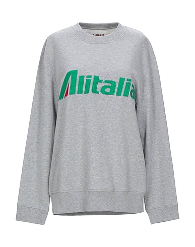 ALBERTA FERRETTI Sweatshirt Grey 100% Cotton