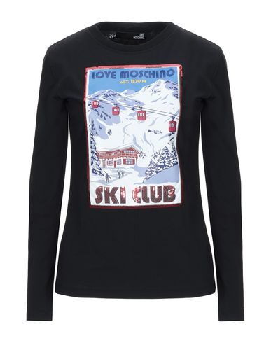 Love Moschino T-shirt In Black