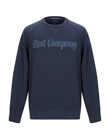 BEST COMPANY Sweatshirt Blau 100% Baumwolle