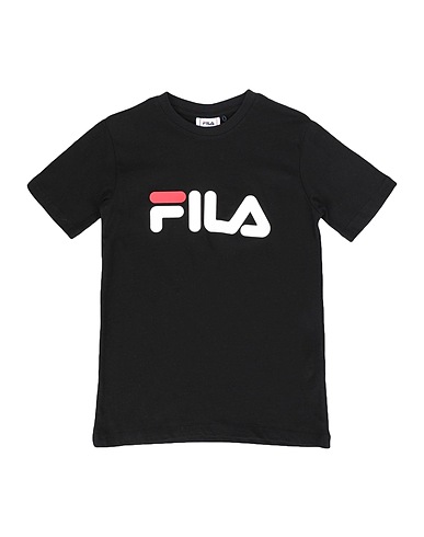 FILA T-shirt CLASSIC Logo Tee
 Black 100% Cotton