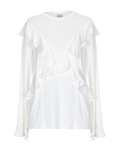 PINKO T-shirt Ivory 94% Viscose, 6% Elastane