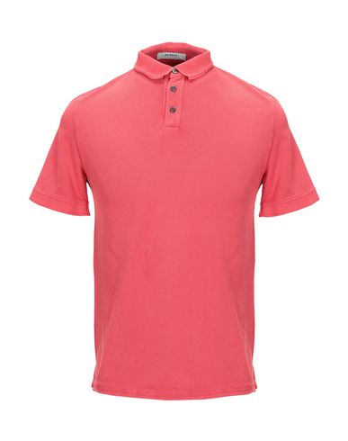 Alpha Studio Polo Shirts In Red