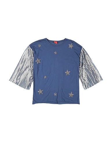 JIJIL JOLIE T-shirt Blu notte 100% Cotone, Poliestere