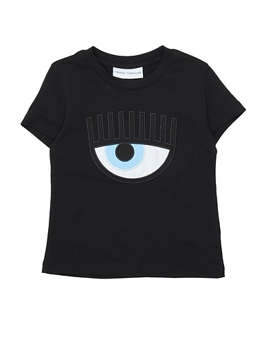 CHIARA FERRAGNI T-shirt Nero 96% Cotone, 4% Elastan