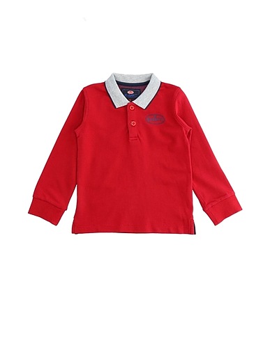 BUGATTI Polo shirt Burgundy 97% Cotton, 3% Elastane