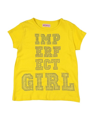 !M?ERFECT T-Shirt Gelb 100% Baumwolle