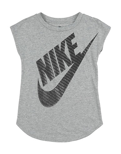 NIKE T-shirt  NKG GIRLS JUMBO FUTURA TEE
 Grigio 100% Cotone