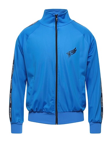 ROBERTO CAVALLI SPORT Sweatshirt Bright blue 65% Polyamide, 35% Polyester