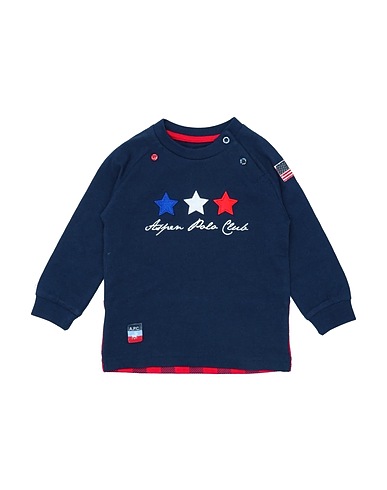 ASPEN POLO CLUB T-shirt Blu notte 95% Cotone, 5% Elastan