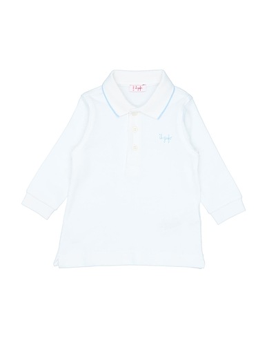 IL GUFO Polo shirt White 95% Cotton, 5% Elastane