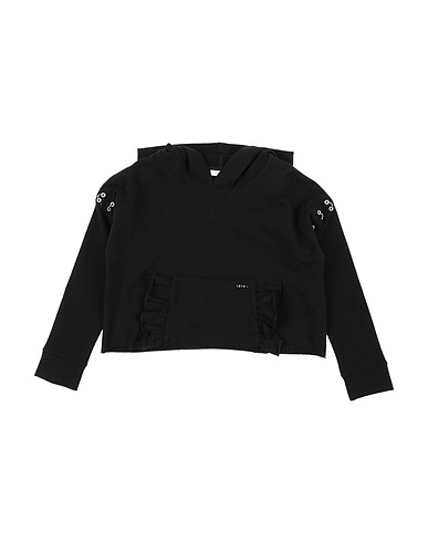 LIU •JO Sweatshirt Schwarz 94% Baumwolle, 6% Elastan