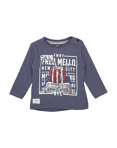 FRED MELLO T-shirt Midnight blue 100% Cotton