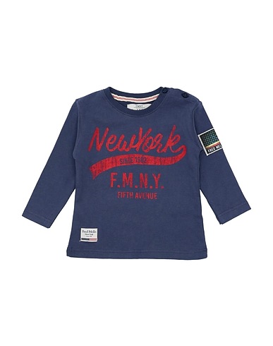 FRED MELLO T-shirt Bleu pétrole 100% Coton