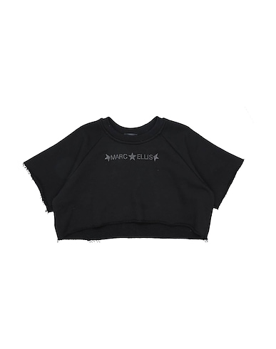 MARC ELLIS Sweatshirt Black 100% Cotton