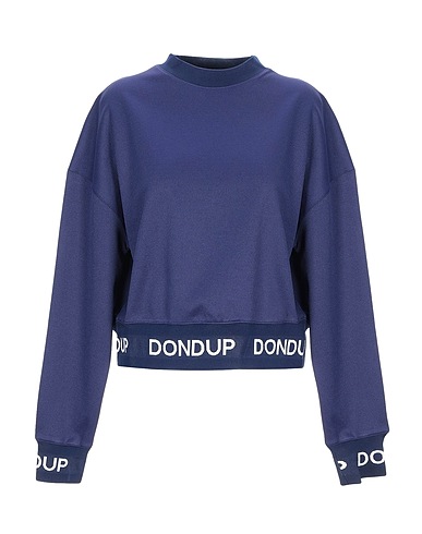 DONDUP Sweatshirt Blue 55% Polyester, 45% Cotton, Elastane