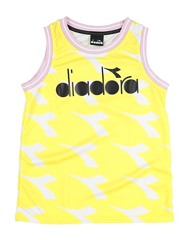 DIADORA T-shirt Yellow 100% Polyester