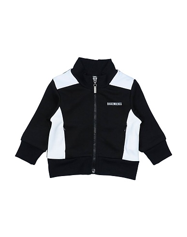 BIKKEMBERGS Sweatshirt Schwarz 70% Polyester, 27% Viskose, 3% Elastan