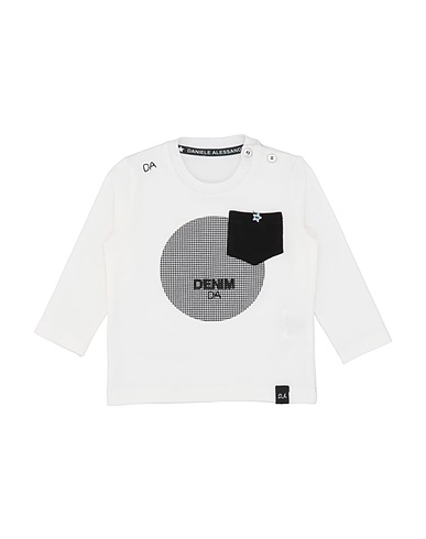 DANIELE ALESSANDRINI T-Shirt Weiß 90% Baumwolle, 10% Elastan