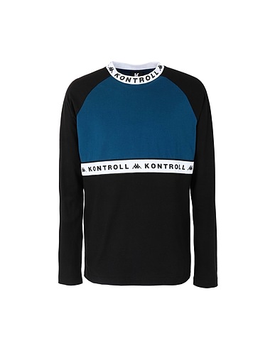 KAPPA KONTROLL T-shirt KONTROLL BANDA
 Blu 100% Cotone