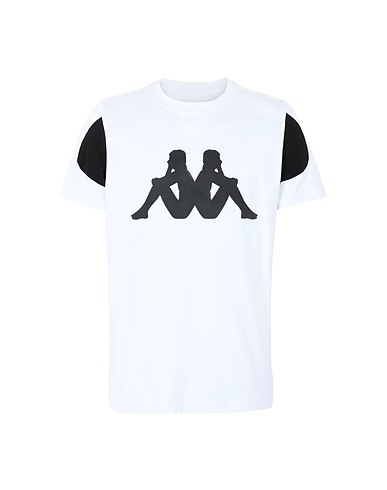 KAPPA KONTROLL T-shirt KONTROLL TEE MAN
 White 100% Cotton