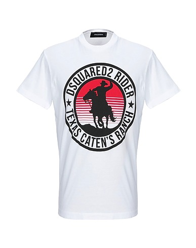 DSQUARED2 T-shirt White 100% Cotton