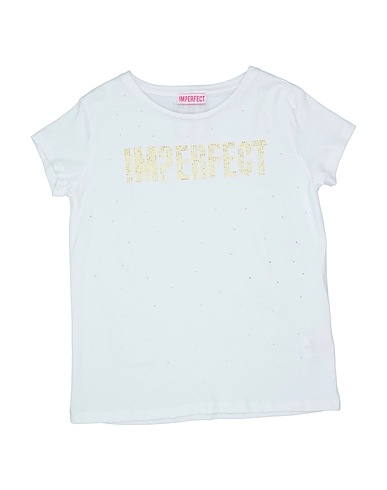 !M?ERFECT T-shirt Bianco 100% Cotone