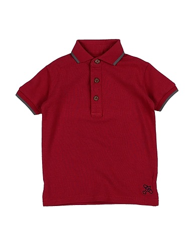 SP1 Poloshirt Ziegelrot 100% Baumwolle
