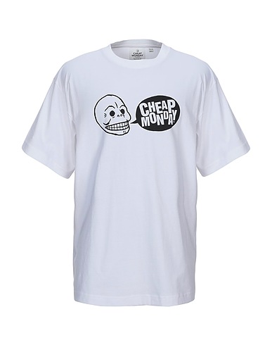 CHEAP MONDAY T-Shirt Weiß 100% Baumwolle