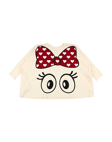 TWINSET T-shirt Ivory 95% Cotton, 5% Elastane