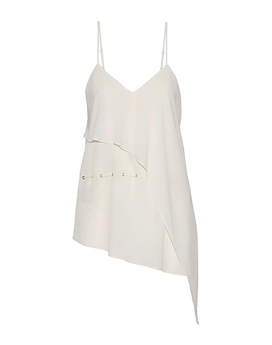 HAUTE HIPPIE Top Ivory 100% Polyester