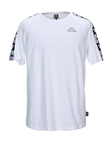 KAPPA T-shirt White 100% Cotton