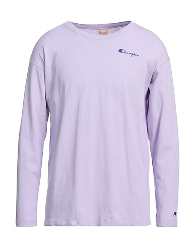 CHAMPION Basic T-Shirt Lilac 100% Cotton