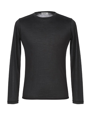 CROSSLEY T-shirt Black 50% Cotton, 50% Silk