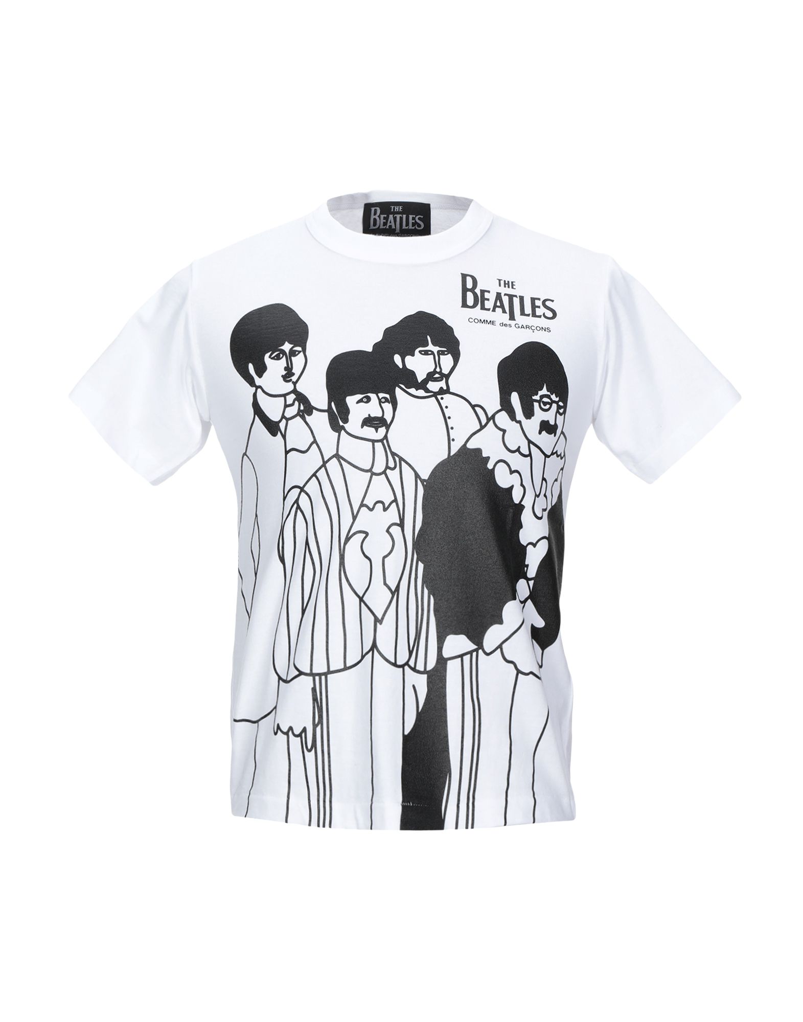 comme des garcons t shirt mens white
