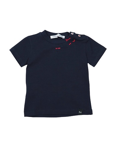 DANIELE ALESSANDRINI T-shirt Midnight blue 90% Cotton, 10% Elastane