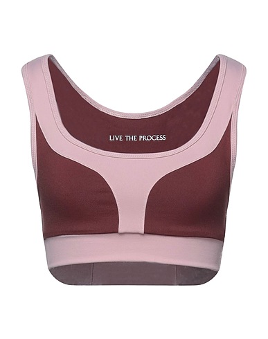 LIVE THE PROCESS Top Bordeaux 90% Supplex®, 10% Lycra®