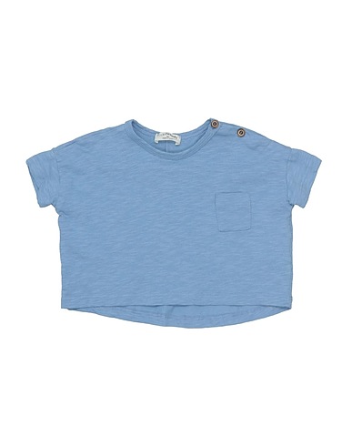 1 + IN THE FAMILY T-shirt Sky blue 100% Cotton