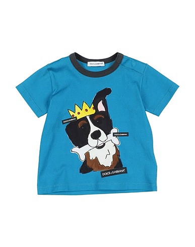 DOLCE&GABBANA T-shirt Azure 100% Cotton