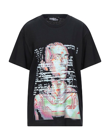 JEREMY SCOTT T-shirt Black 100% Cotton