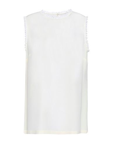 DOLCE&GABBANA Top Ivoire 100% Soie