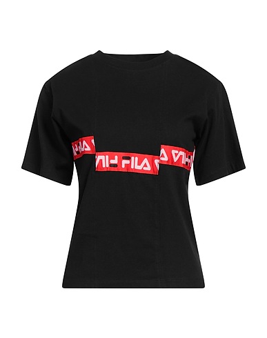 FILA T-shirt Black 100% Cotton