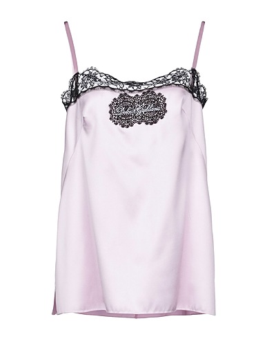 DOLCE&GABBANA Camisole Pink 85% Silk, 8% Cotton, 5% Elastane, 2% Polyamide